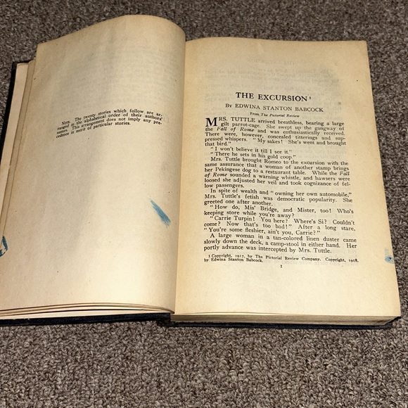 The Best Short Stories of 1917 and the Yearbook of the American Short Story - Picture 5 of 11